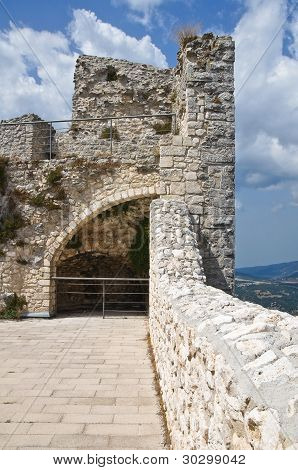 Castle of Monte Sant'Angelo. Puglia. Italy.
