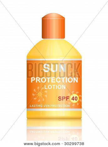 SPF 40 sluneční ochranu krém.