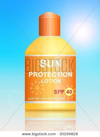 SPF 40 sluneční ochranu krém.
