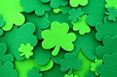 Plano de fundo do trevo St Patrick Day