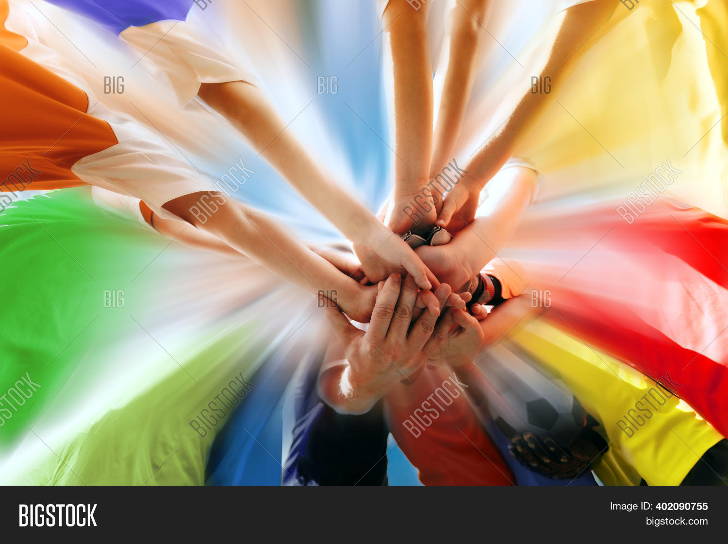 Sports Team All Hands Image & Photo (Free Trial) Bigstock