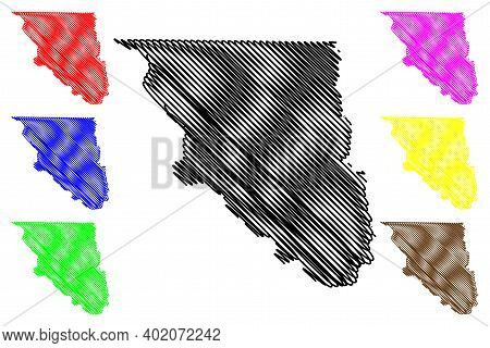 Holt County, Missouri (u.s. County, United States Of America, Usa, U.s., Us) Map Vector Illustration