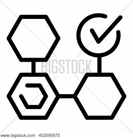 Expertise Integration Icon. Outline Expertise Integration Vector Icon For Web Design Isolated On Whi