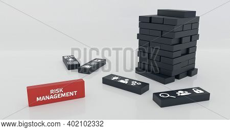 Risk Management And Assessment For Business Investment Concept. Business, Technology, Internet And N
