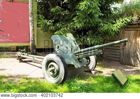 Antitank 45 Mm Gun Of The Second World War