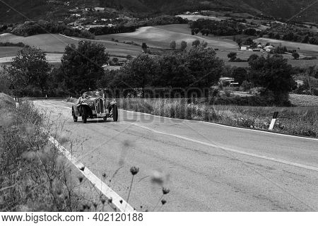 Fiat 508 S Balilla Sport Coppa Oro 1933 On An Old Racing Car In Rally Mille Miglia 2020 The Famous I