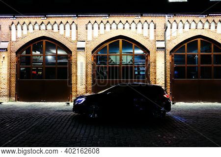 Riga, Latvia - January 6, 2021: New Car Renault Clio E-tech 140 Hybrid Rs, 2020. Selective Focus
