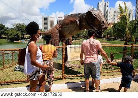 Dinosaur Pond In Salvador