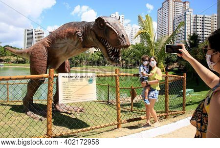Dinosaur Pond In Salvador