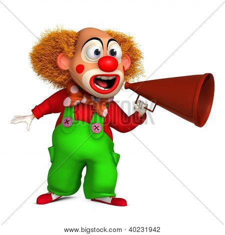 3D Clown