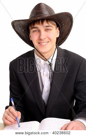 Studerende i Stetson Hat