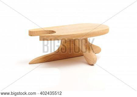 Wooden Tailor Ironing Board For Steam Ironing Of Suit Details And Sleeves