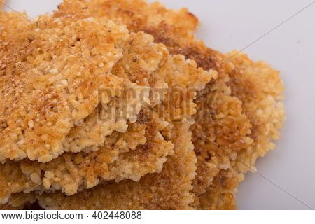 Crust Of Overcooked Rice, Korean Traditional Food.