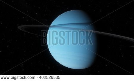 Planets And Galaxy, Science Fiction Illustration. Beauty Of Deep Space. Billions Of Galaxy In The Un