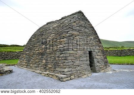 Gallarus Oratory In Dingle, Co. Kerry, The Best Preserved Early Christian Church In Ireland.