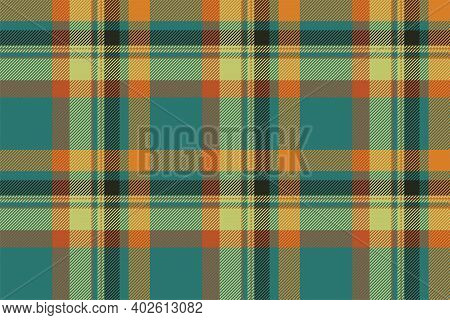 Tartan Scotland Seamless Plaid Pattern Vector. Retro Background Fabric. Vintage Check Color Square G