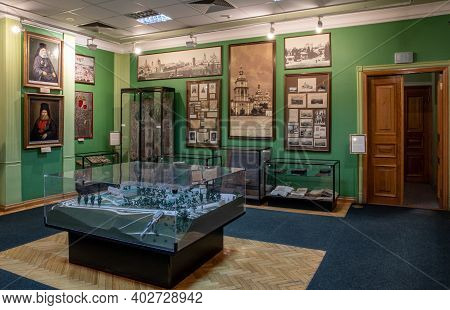 Museum Exhibits Inside The Museum Of The St. Michaels Golden-domed Monastery Complex - Kyiv, Ukraine