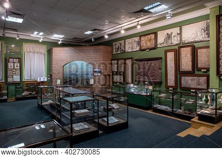 Museum Exhibits Inside The Museum Of The St. Michaels Golden-domed Monastery Complex - Kyiv, Ukraine