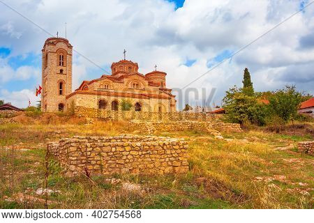 Ohrid, North Macedonia, St. Clement Church At Plaosnik