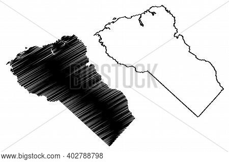 Gloucester County, New Jersey (u.s. County, United States Of America, Usa, U.s., Us) Map Vector Illu