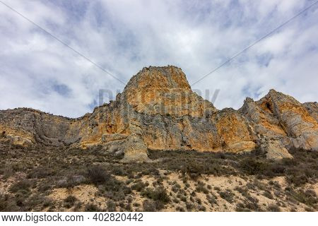 View Of Gorges Of Riaza In Segovia (spain)