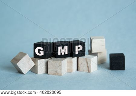 Srp. The Text Is On The Dark And Light Cubes. Bright Solution For Business, Financial, Marketing Con