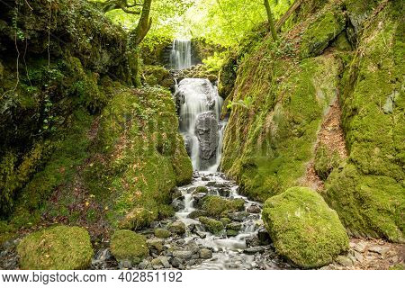 Canonteign Falls In Dartmoor