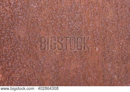 Rusted Steel Texture. Abstract Grunge Background. Rusted Iron, Oxidized Corroded Metal. Old Metallic