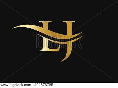 Initial Letter Lj Linked Logo For Business And Company Identity. Modern Letter Lj Logo Vector Templa