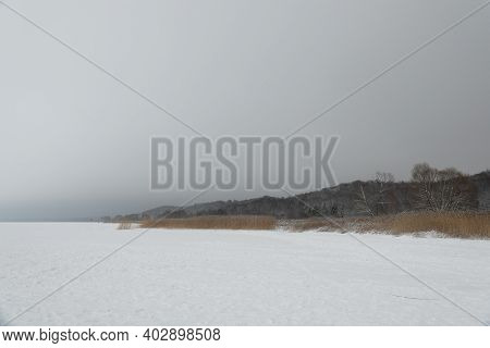 View Of The Lake Plescheevo In Pereslavl Zalessky, Yaroslavl Region.
