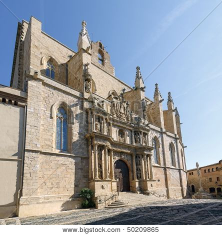 Santa Maria Maggiore Church Montblanc, Tarragona Spain