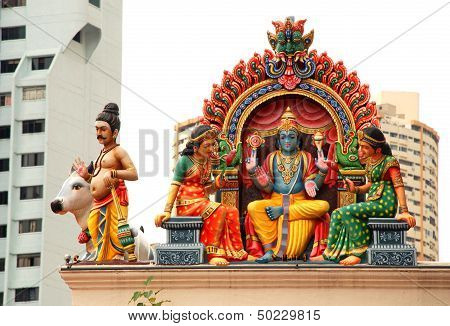 Hindu Temple(Sinapore)