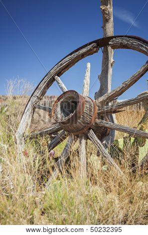 Old Wagon Wheel