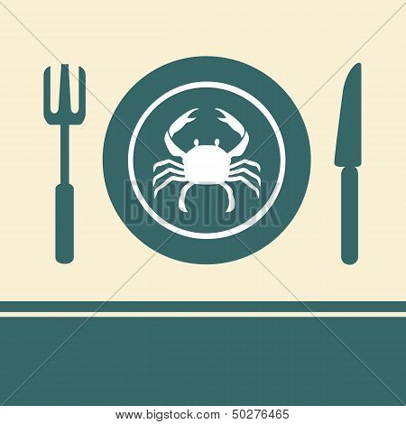 Crab In A Dish