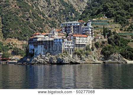 Gregoriou Monastery,mount Athos , Halkidiki, Greece
