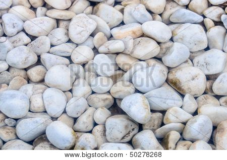 Stones under the water