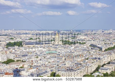View on Paris (from the Eiffel Tower)