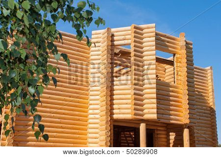 Wooden Bilding From Timber
