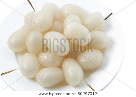 Peeled Rambutans