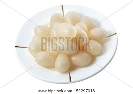 Peeled Rambutans