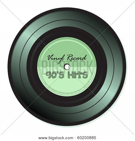 Nineties vinyl record