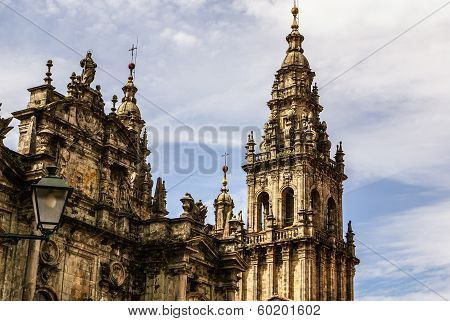 Cathedral Of Santiago De Compostela The Romanesque Facade