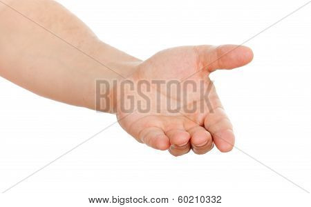 Open Hand Of Man
