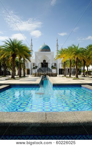 Main Courtyard of Al Bukhary Mosque
