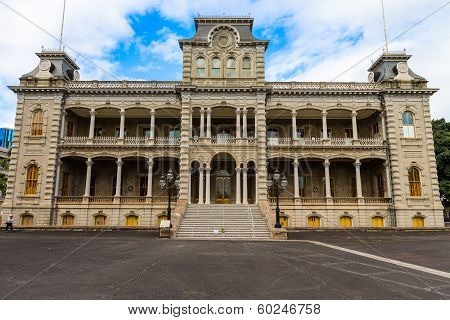 Iolani Palace, Downtown Honolulu, Hawaii