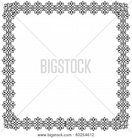 Openwork  frame