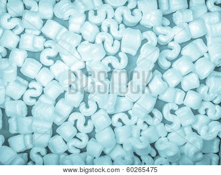 Polystyrene Beads Background