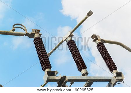 Power station for making electric energy