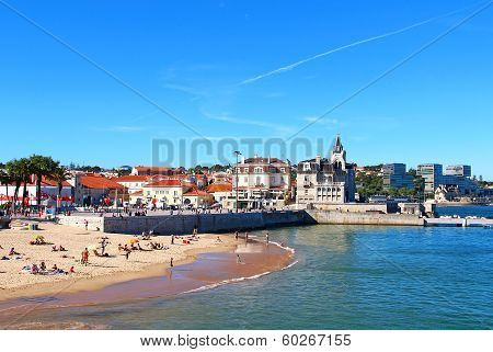 Beach In Cascais, Portugal