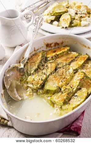 zucchini gratin